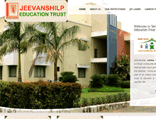 Tablet Screenshot of jeevanshilp.org